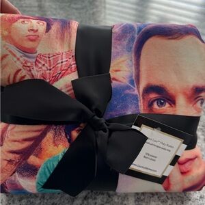 Colorful Character Print Blanket